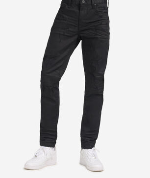 Coated Washed 5Pkt Slim Jeans