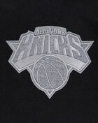 PRO STANDARD New York Knicks Reverse French Terry Color Block Wool Varsity Jacket BNK6515854-BGE Black 2