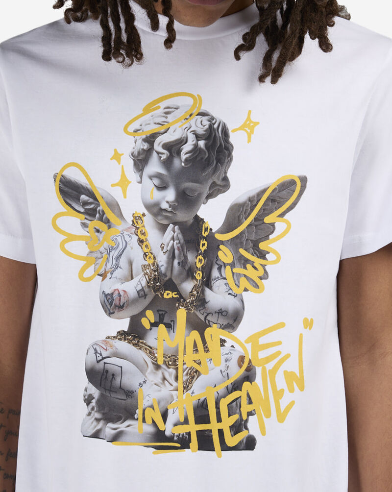 Mister Tee Made In Heaven Tee MTUS464-US-00220 White 3