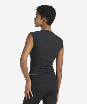 NSW Chill Knit Tight Short-Sleeve Ribbed Top