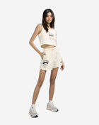 Mitchell  Ness New York Knicks Fleece Shorts BT8485-NYKCREA Beige 4