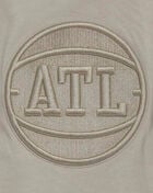 PRO STANDARD Atlanta Hawks Neutral Drop Shoulder Tee BAH158174-TAU Beige 2