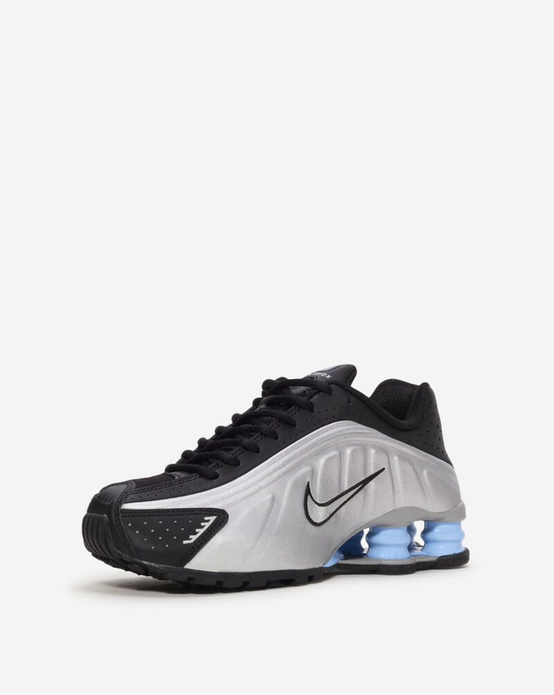 Nike Big Kids' Shox R4 CW2626-004 silver 2