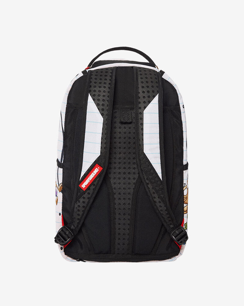 Sprayground Sponge DoodleBob Eat Ur Friends Backpack B3653 White 4