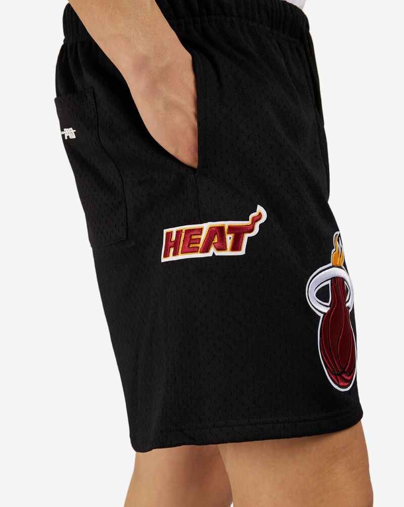 Shop PRO STANDARD Miami Heat Area Code Mesh Shorts BMH3515763-BLK 
