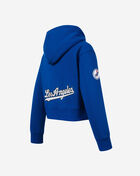 Big Girls' Los Angeles Dodgers Classic Fleece Full-Zip Hoodie