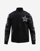 PRO STANDARD Dallas Cowboys Classic Wool Varsity Jacket FDC6410302-BLK Black 1