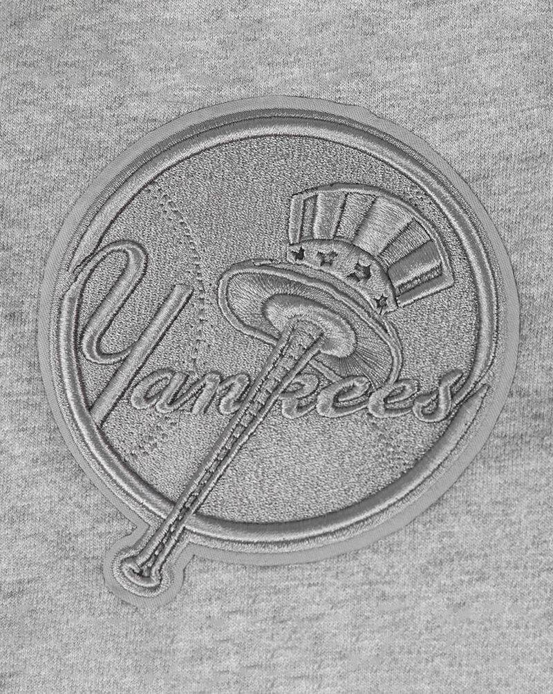 PRO STANDARD New York Yankees Neutral Drop Shoulder Tee  LNY136855-DHG Grey 2