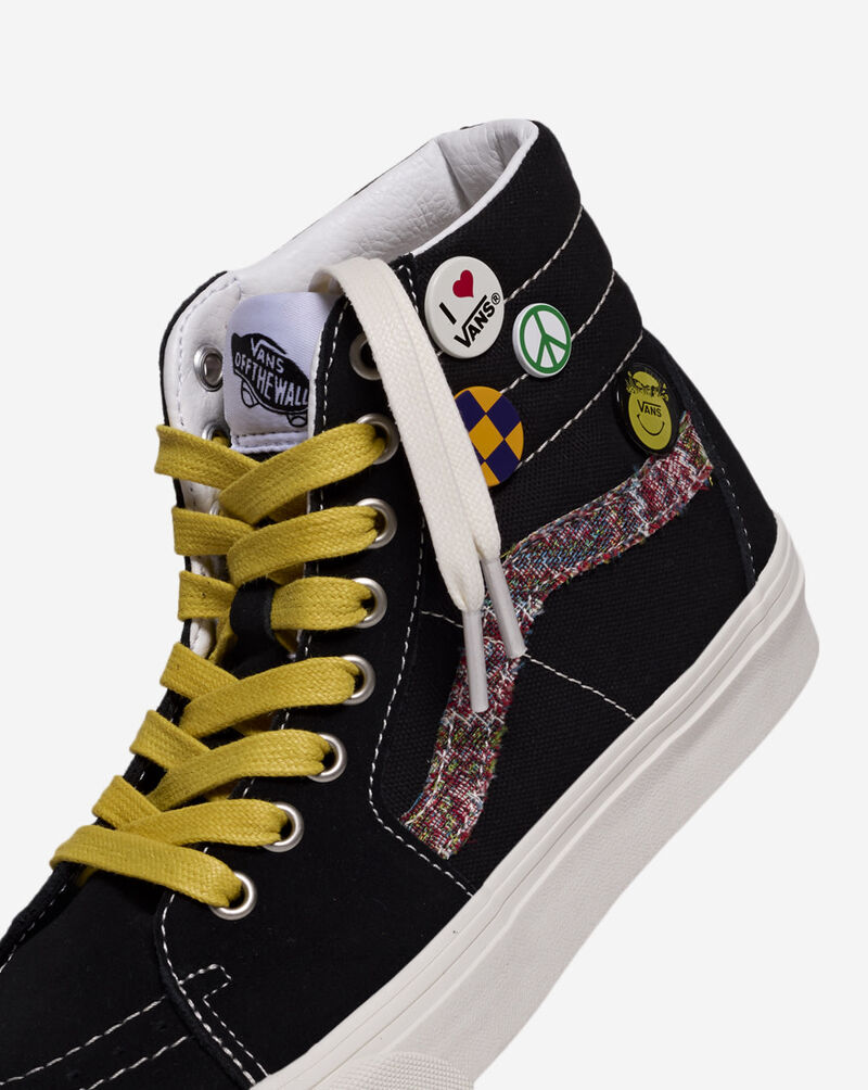 Vans Grade School Sk8-Hi Pinned VN000V68BPQ Black 8