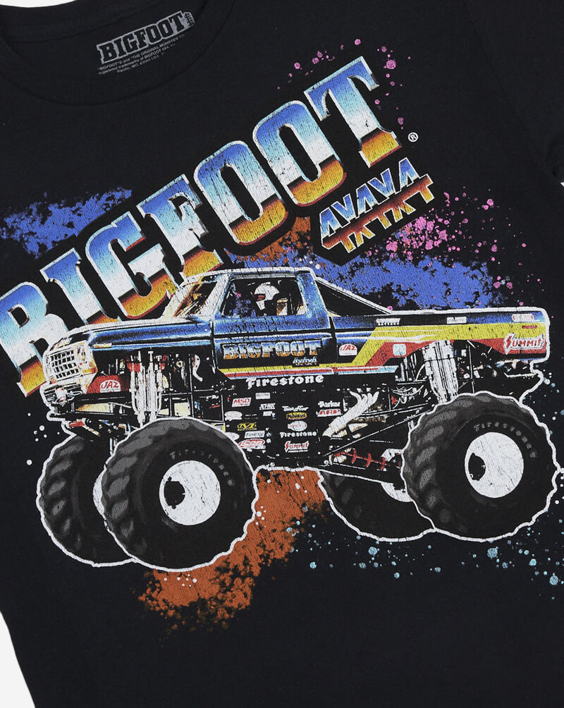 Graphic Tees Kids' Bigfoot Monster Truck Tee BIG0005B1005 Black 2