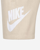 Nike Little Kids' Club Fleece Shorts 86L100-X5C cream 2
