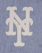 PRO STANDARD New York Mets Varsity Blues Denim Varsity Jacket LNM639123-DLN Blue 2