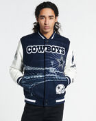 Pro Standard Dallas Cowboys Remix Varsity Jacket FDC640931-NVY Blue 1