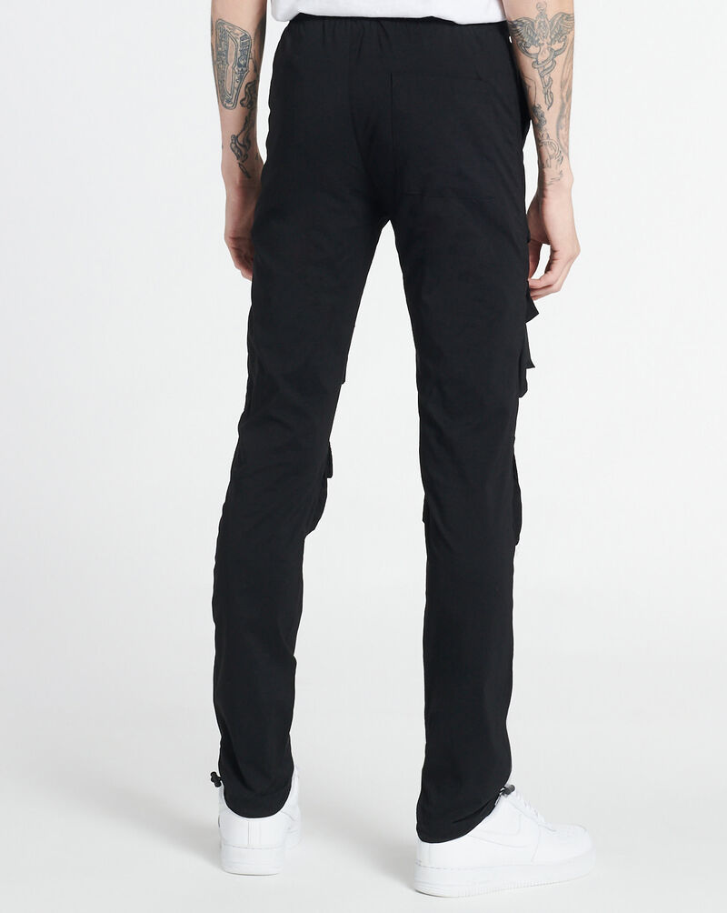 Shop Decibel Buckle Strap Cargo Pants HD21B999BLK black SNIPES USA