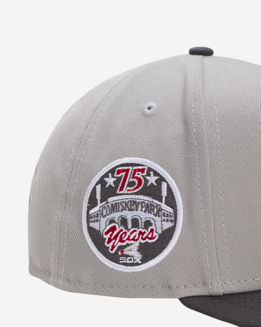 Shop New Era 9Fifty Chicago White Sox A-Frame Graphite Red