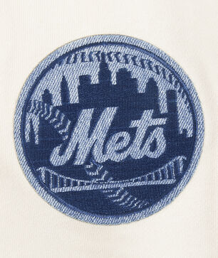 New York Mets Varsity Blues Fleece Pull Over Hoodie