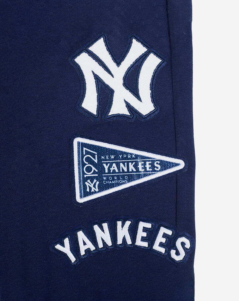 PRO STANDARD Big Boys' New York Yankees Retro Classic Rib Fleece Sweatpant LNYB4315144-MDN Blue 2