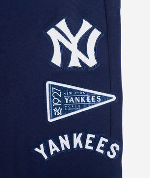 Big Boys' New York Yankees Retro Classic Rib Fleece Sweatpant
