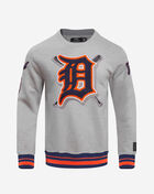 PRO STANDARD Detroit Tigers Mash Up Rib Fleece Crewneck LDT533332-HMO Grey 1