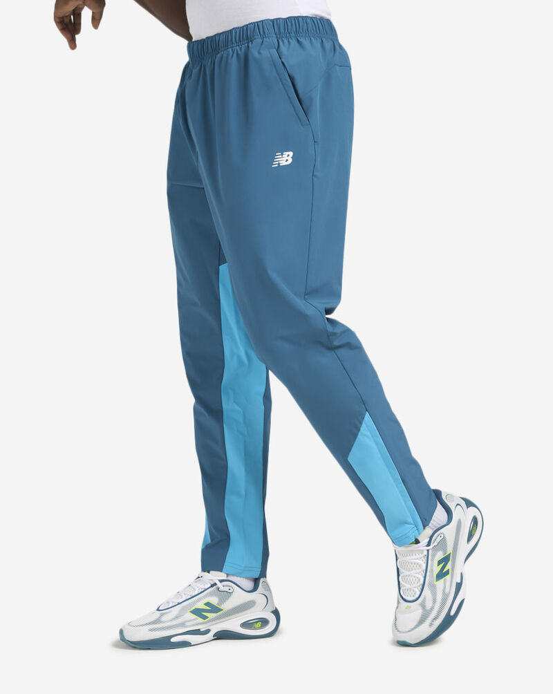 New Balance Utility Stretch Woven Pant MB62Q2P6-ATD Blue 1
