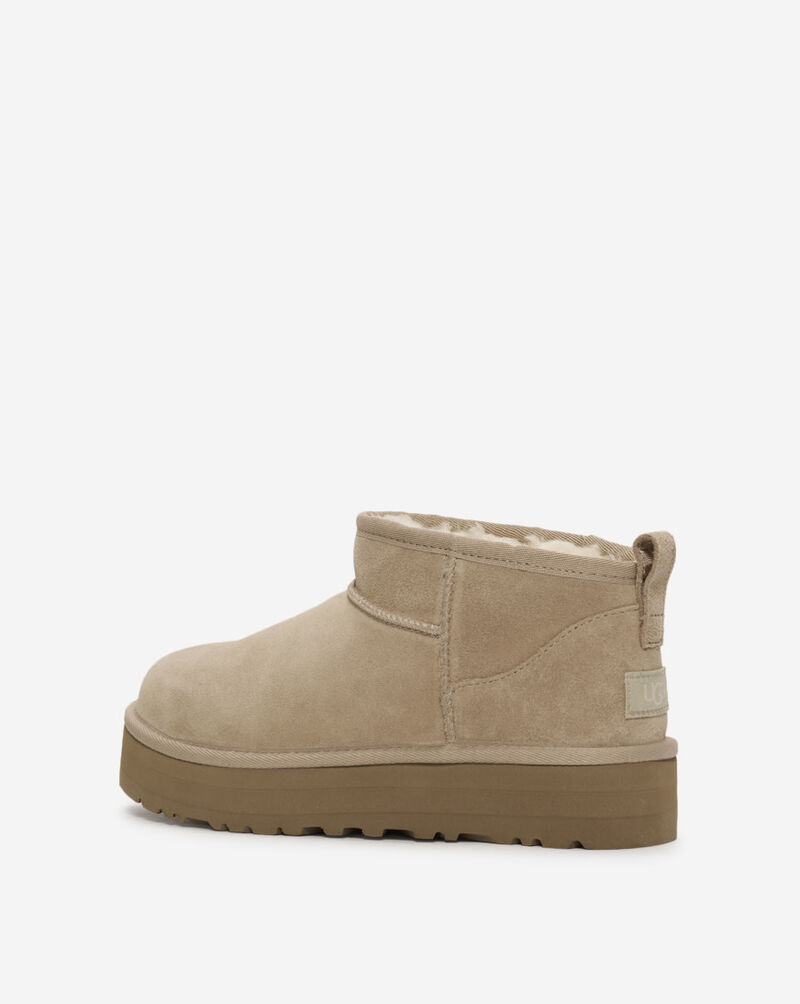UGG Big Kids' Classic Ultra Mini Platform Boots 1157791KSAN Brown 8