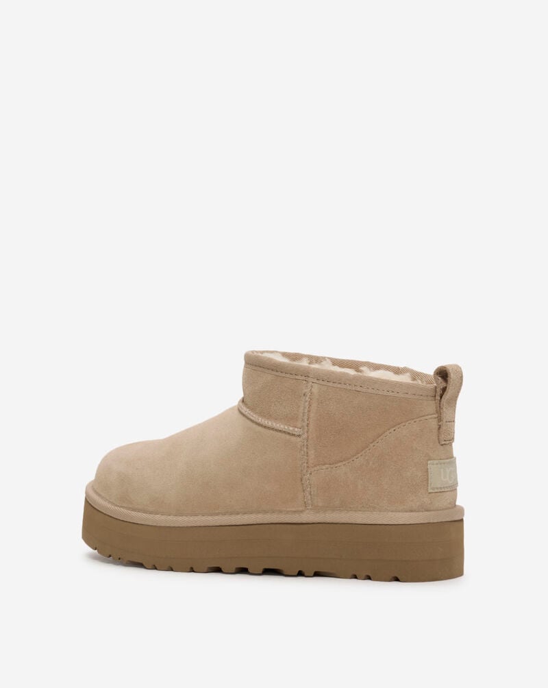 UGG Big Kids' Classic Ultra Mini Platform Boots 1157791KSAN Brown 8