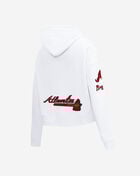 Atlanta Braves Classic Cropped Pullover Hoodie
