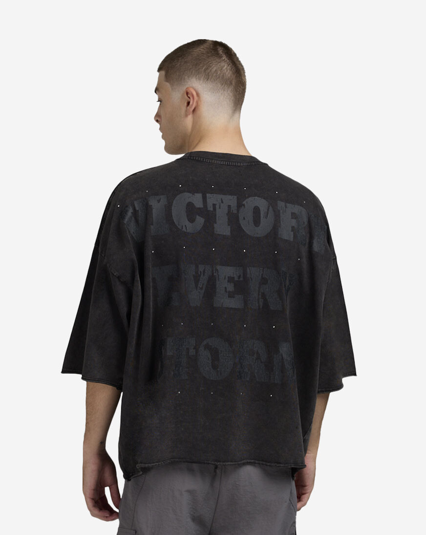 Shop Roku Studio No Guts No Glory Tee RK1481897-WBK black | SNIPES USA
