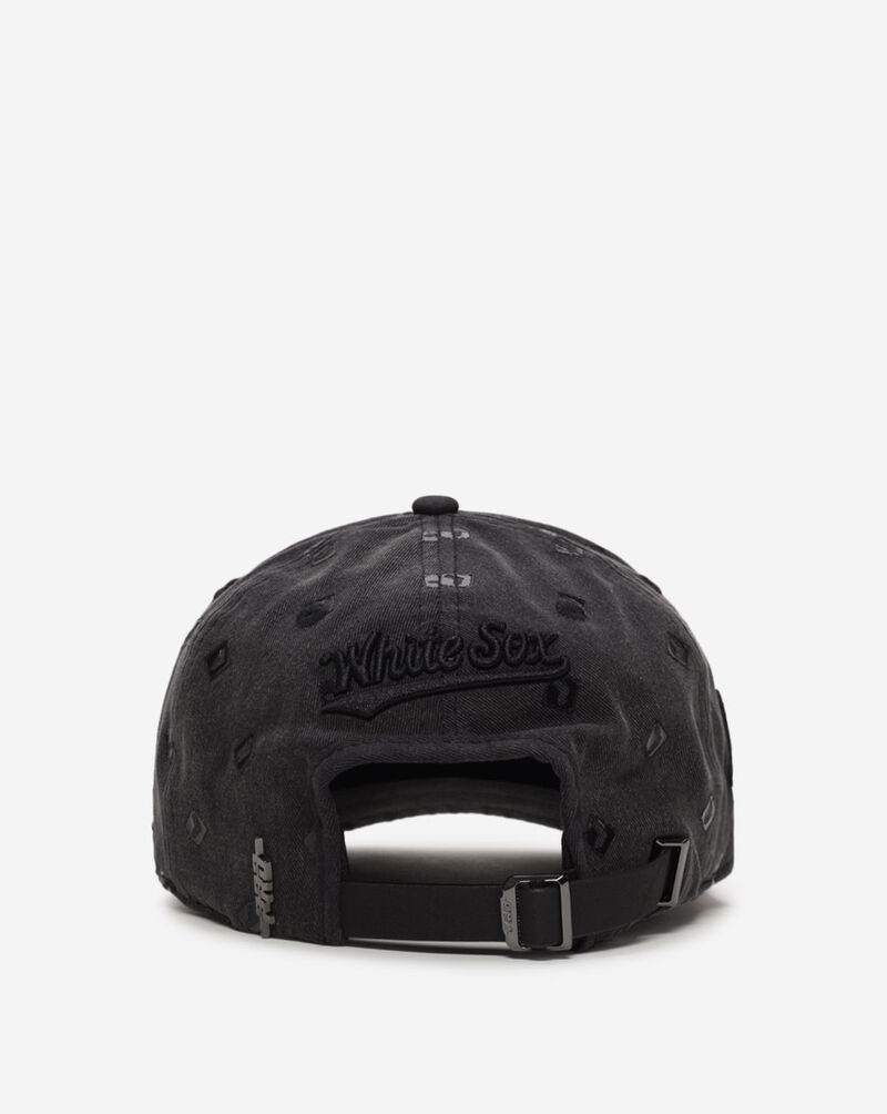 PRO STANDARD Chicago White Sox Washed Cotton Twill Pro Arc Strapback LCW7315724-WBK Black 3