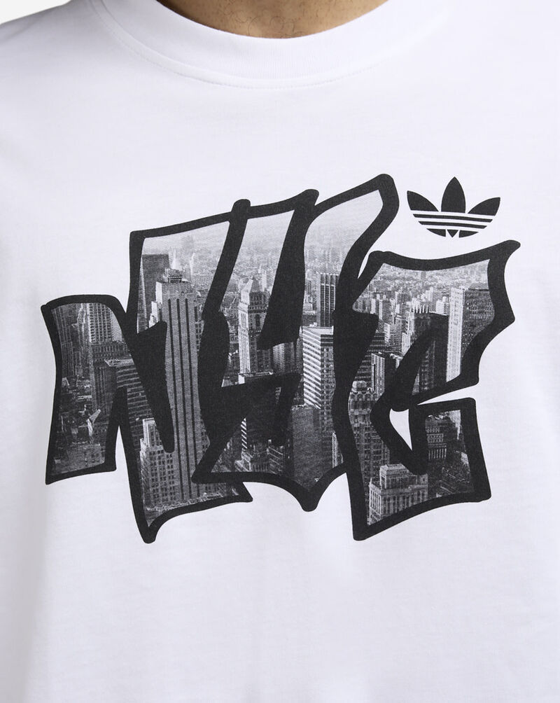 adidas NYC Cityscape Liberty T-Shirt KC5594 White 3