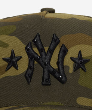 New York Yankees Pro Pinch Rhinestone Snapback Hat