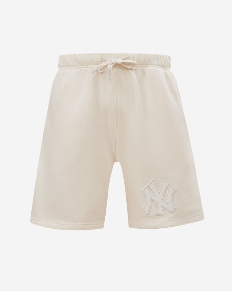 PRO STANDARD New York Yankees Neutral Fleece Short  LNY336850-EGG cream 1