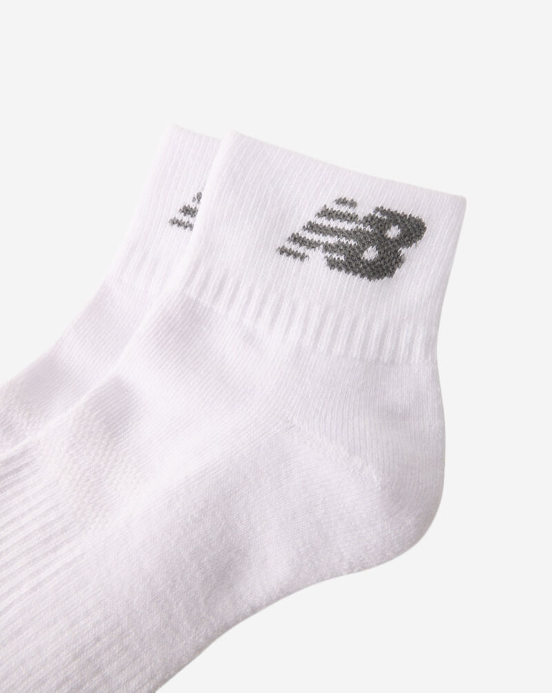 New Balance Quarter 3-Pack Socks NBU241QT01 White 2