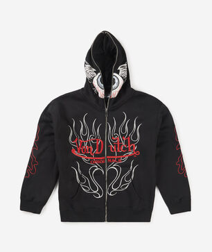 Kids' Eyeball Zip-Up Fleece Hoodie