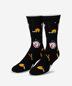 Chinese Food Crew Socks (L)