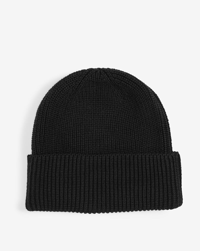 SNIPES Solid Knit Beanie FW25-MY027-SOLID-BLACK Black 3