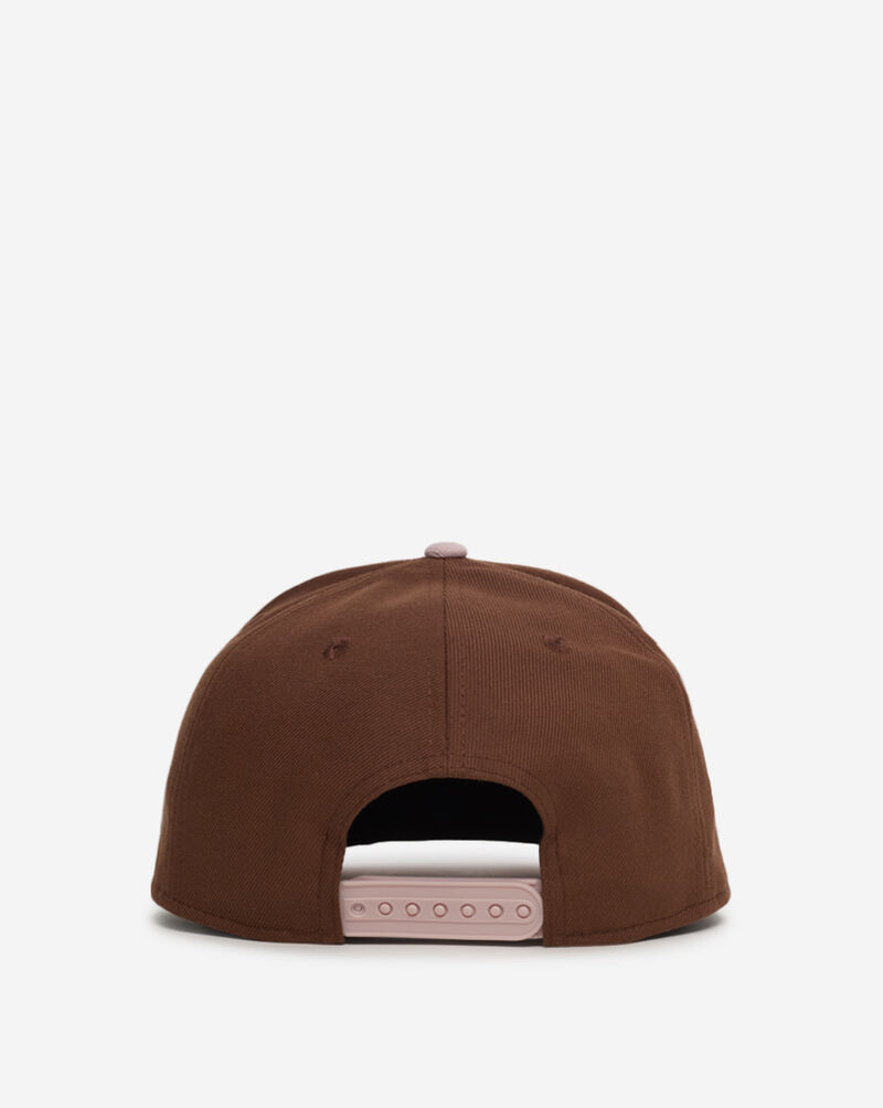 New Era 9Fifty New York Yankees V-Day A-Frame Snapback Hat 60891159 Brown 3