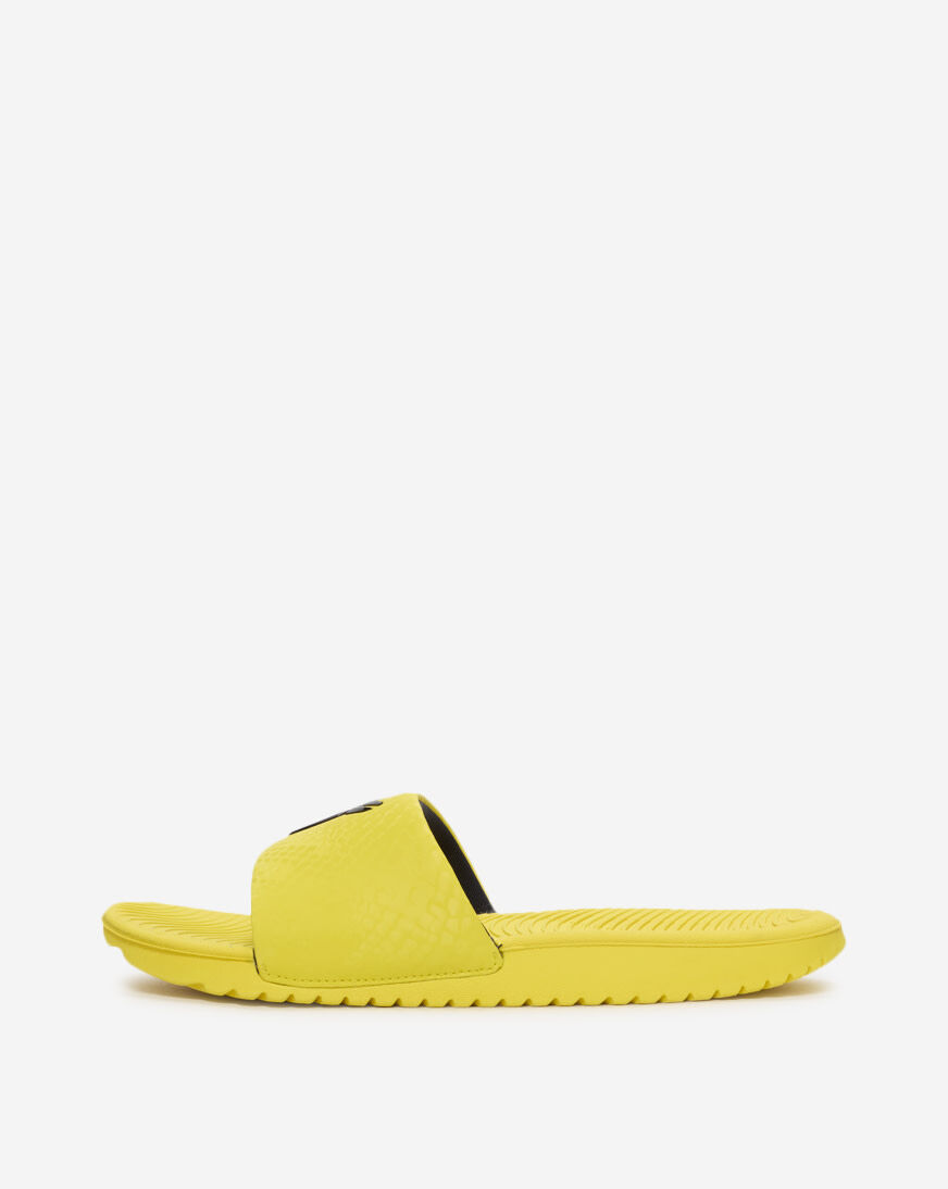 Shop Nike Big Kids' Kobe Kawa Slides IF2871-700 yellow | SNIPES USA