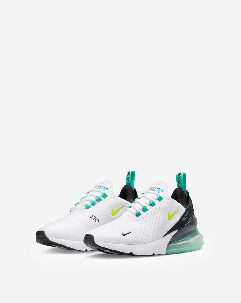 nike 270 green and blue