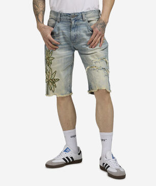 Tapestry Patch Shorts 