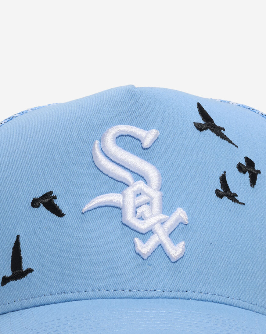 Shop Mitchell Ness Chicago White Sox Trucker Clouds Adjustable Hat