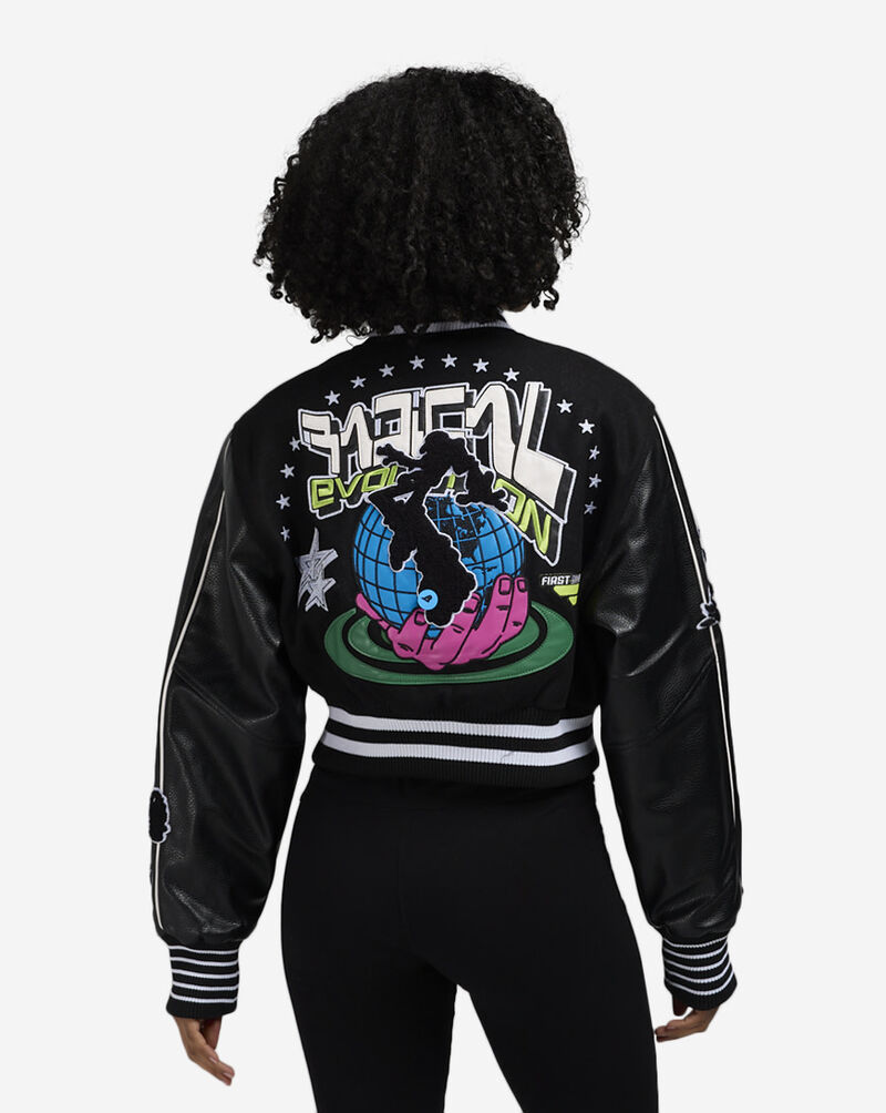 First Row Evolution Varsity Jacket FRLJ0069S-BLK Black 2