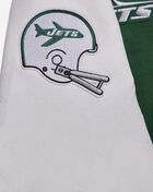 PRO STANDARD New York Jets Retro Classic Rib Wool Varsity Jacket FNJH410285-KWH Green 2