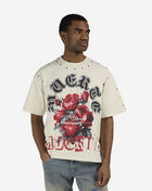 Hasta Muerte Roses Cropped Tee MUERTEROSES-02 cream 1