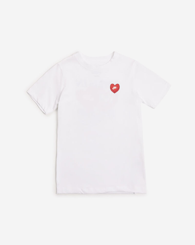 Nike Big Kids' Heart Tee FN9639-100 White 1