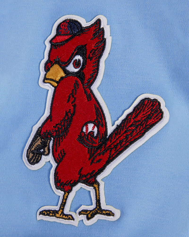 PRO STANDARD St. Louis Cardinals Short Sleeve Classic Chenille Double Knit Tee  LSC131938-UNI Blue 4