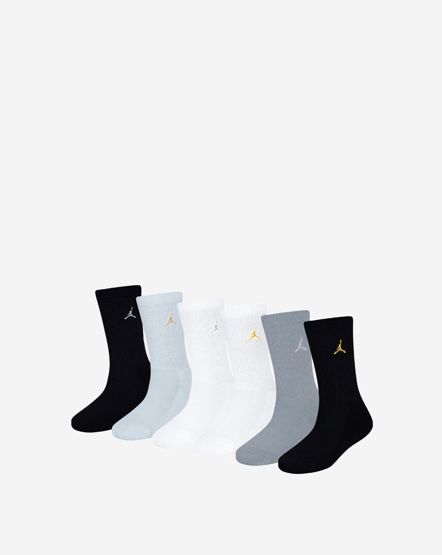 Shop Jordan Everyday Essentials 6Pk Crew Socks (S/M) BI0583