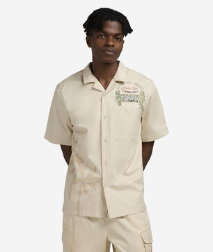 Tapestry Woven Short Sleeve Shirt