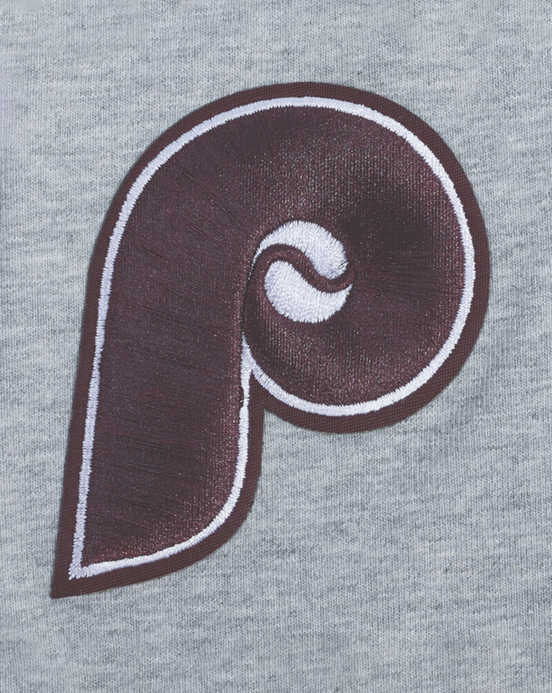 PRO STANDARD Philadelphia Phillies Retro Classic Cotton Bike Short LPHF37316-HGR Grey 4