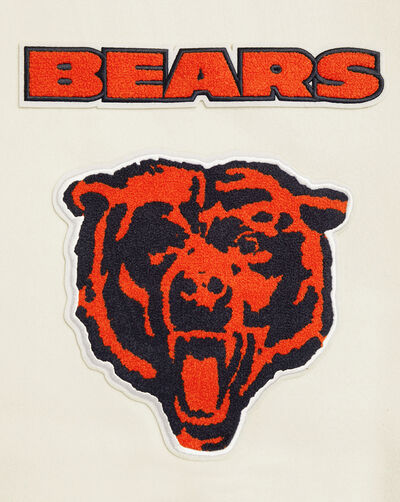 Chicago Bears Retro Classic Rib Wool Varsity Jacket